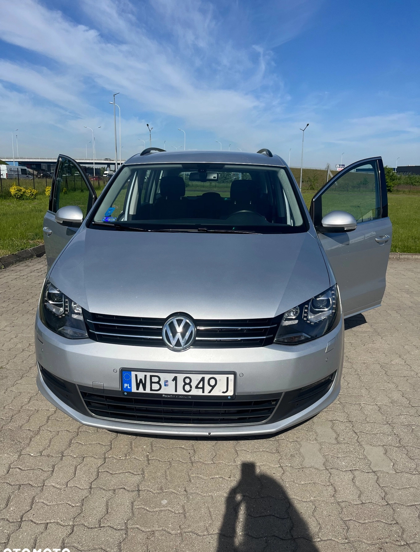 Volkswagen Sharan cena 57000 przebieg: 200600, rok produkcji 2014 z Warszawa małe 92